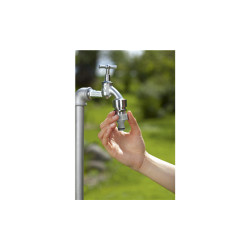 Nez de robinet (G 1) anti-éclaboussures de Gardena - Arrosage goutte à goutte - Outillages  dans Raccord d'arrosage