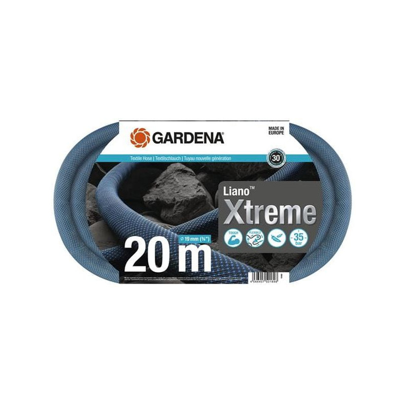 Liano Xtreme 19Mm (3/4). 20M Gardena de Gardena - Arrosage goutte à goutte - Outillages  dans Tuyau d'arrosage pour le jardin