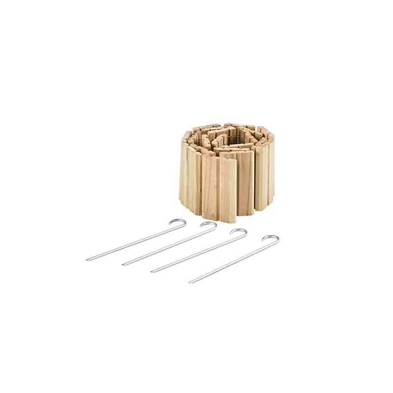 Bordure Cala Enroulee Ep15- 150X1764Mm de Forest Style - produits en bois pour le jardin dans Bordure de jardin
