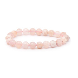 Bracelet boule 8mm agate fleur de cerisier a de Camille ambiance nature dans 💎 Bijoux et accessoires ésotériques