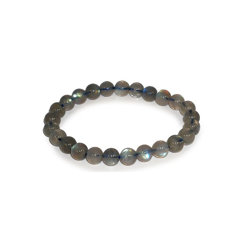 Bracelet boule 8mm labradorite aaa 7mm de Camille ambiance nature dans 💎 Bijoux et accessoires ésotériques