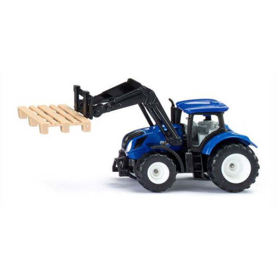 NEW HOLLAND AVEC PALETTE de Siku - voiture pour enfant dans Voiture et tracteur