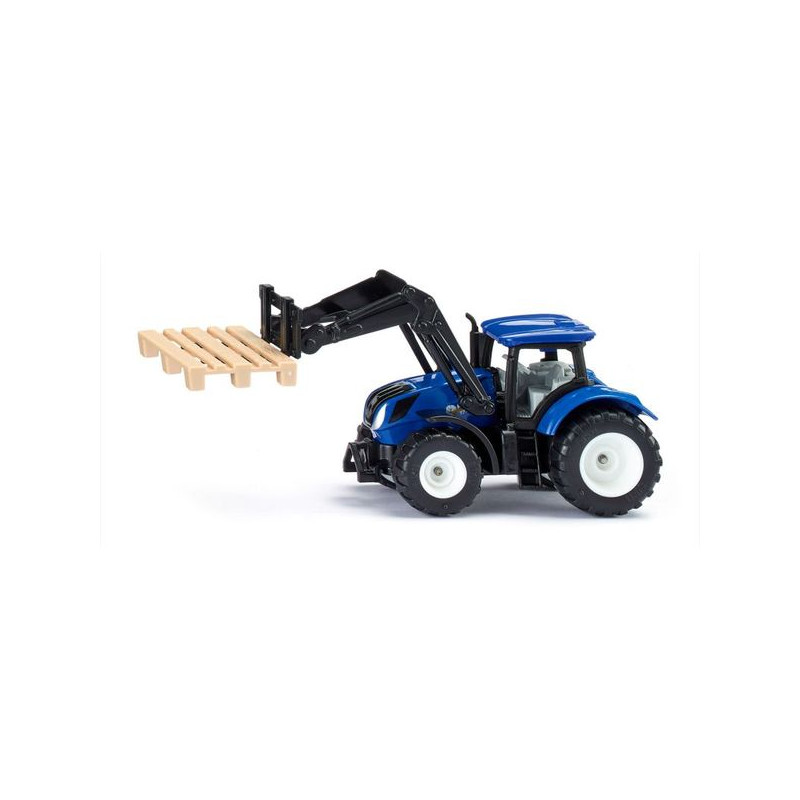 NEW HOLLAND AVEC PALETTE de Siku - voiture pour enfant dans Voiture et tracteur