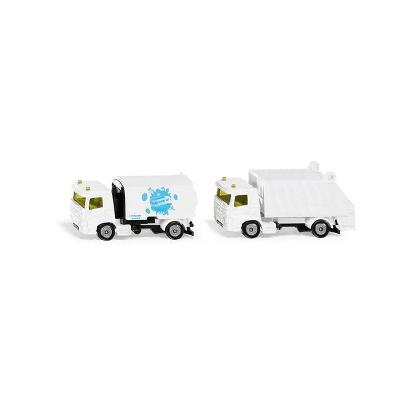 Set communal balayeuse + camion poubelle de Siku - voiture pour enfant dans Voiture et tracteur