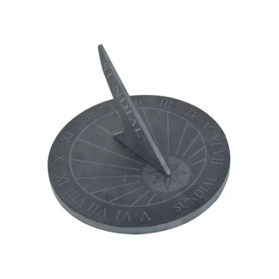 Cadran solaire en schiste texte sphere de Esschert design - deco maison et jardin dans 🎁 Idées cadeaux