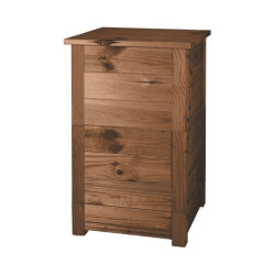 Lombricomposteur marron éco-responsable pour un compostage efficace à domicile de Esschert design - deco maison et jardin dan...