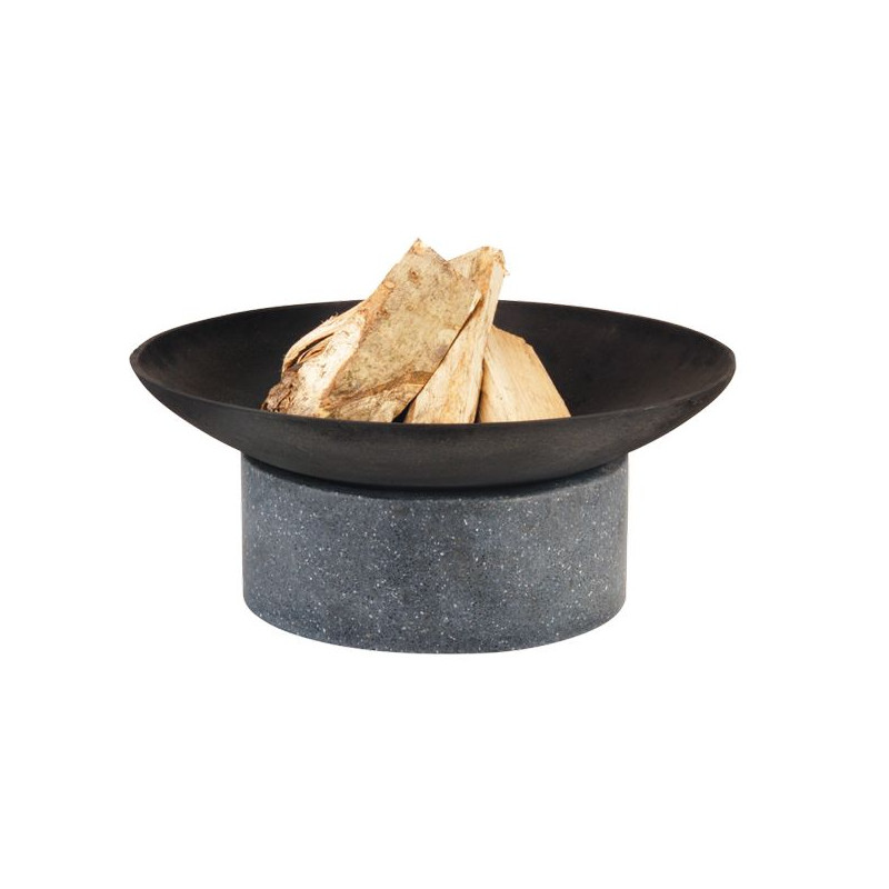 Vasque table granito anneau de Esschert design - deco maison et jardin dans 🔥 Brasero - chauffe terrasse