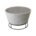 /Braséro céramique look ciment de Esschert design - deco maison et jardin dans 🔥 Brasero - chauffe terrasse