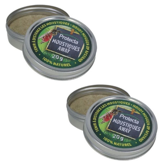 Repulsif moustiques huiles essentielles x2 de Protecta - Produits dans 🪰 Produits anti Mouches