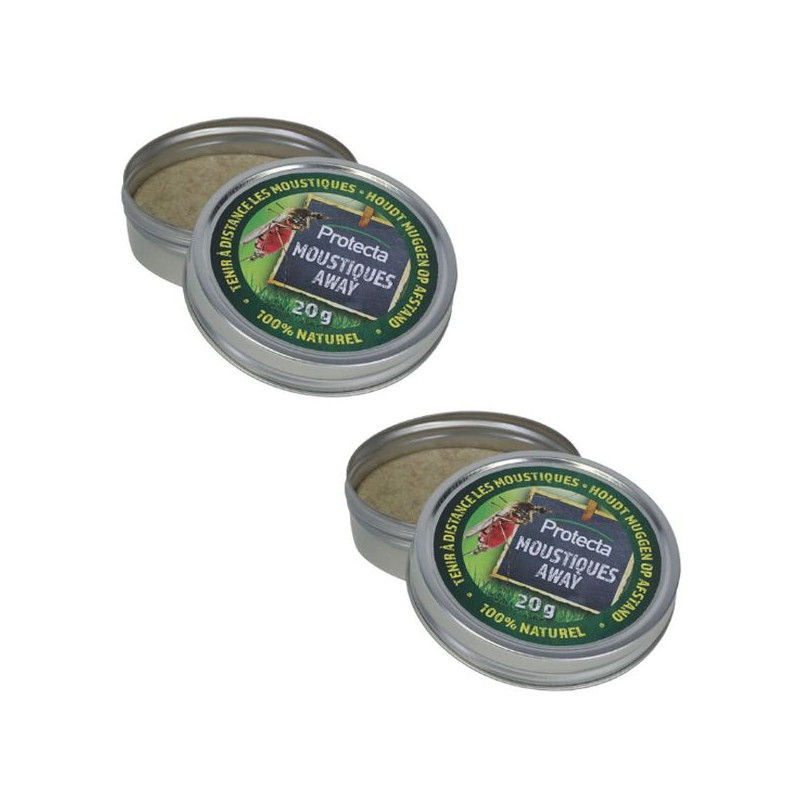 Repulsif moustiques huiles essentielles x2 de Protecta - Produits dans 🪰 Produits anti Mouches