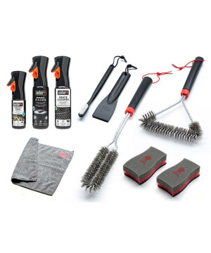 Kit de nettoyage bbq gaz émaillé de Weber- BBQ à charbon, à gaz et électriques dans Accessoires pour barbecue