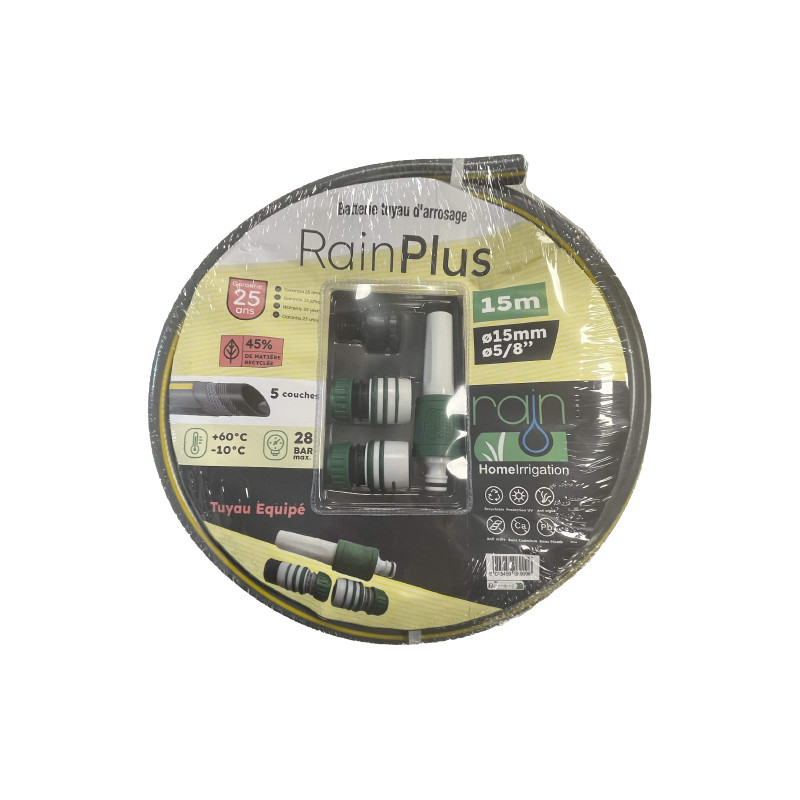 Batterie Tuyau Rainplus Ø15X15M 28B de Rain Irrigation - arrosage goutte à goutte dans Tuyau d'arrosage pour le jardin