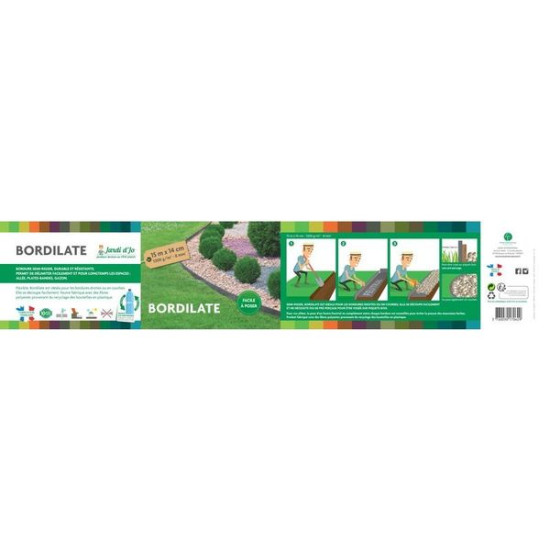 BORDURE RIGIDE ET FLEXIBLE 14cmx15m de Animalerie Libourne et Bordeaux - Gironde dans Bordure de jardin