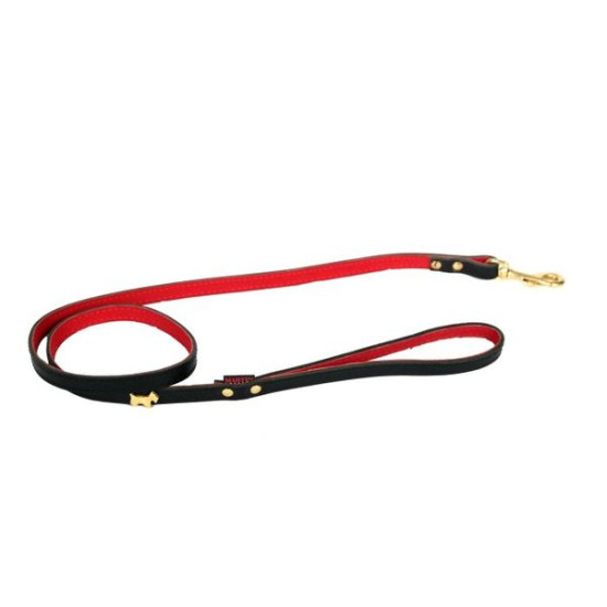 /LAISSE M.CARABINE 1 M NOIR de Martin sellier - accessoires pour chiens dans Laisses pour chien