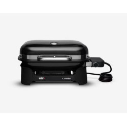 Lumin compact black weber de Weber- BBQ à charbon, à gaz et électriques dans Plancha pour de bonnes grillades