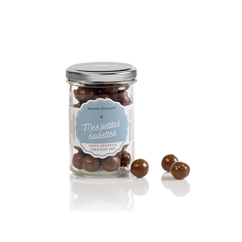 NOISETTES ENROBEES CHOCOLAT LAIT 120G de 🍫 Maison Guinguet - le Chocolat dans 🍫 Chocolats