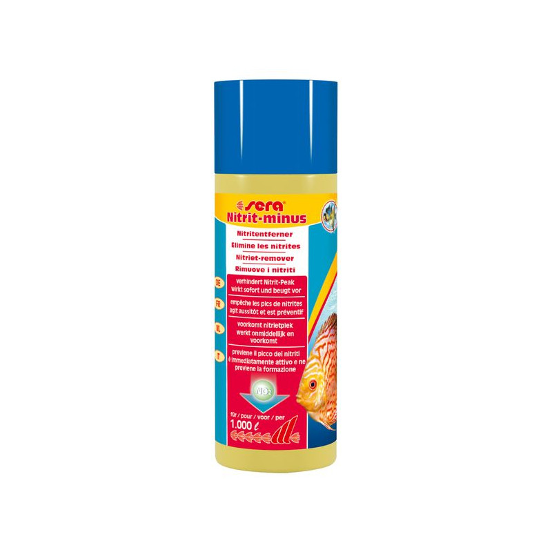 Sera nitrit-moins 250 ml de Sera - alimentation et produit pour aquarium dans Equilibre de l'eau de l'aquarium