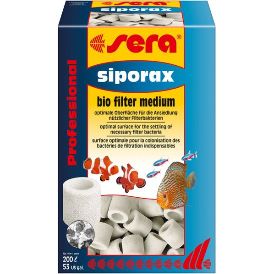 Sera siporax professional 1l (290 g) de Sera - alimentation et produit pour aquarium dans Produits de filtration d'aquarium