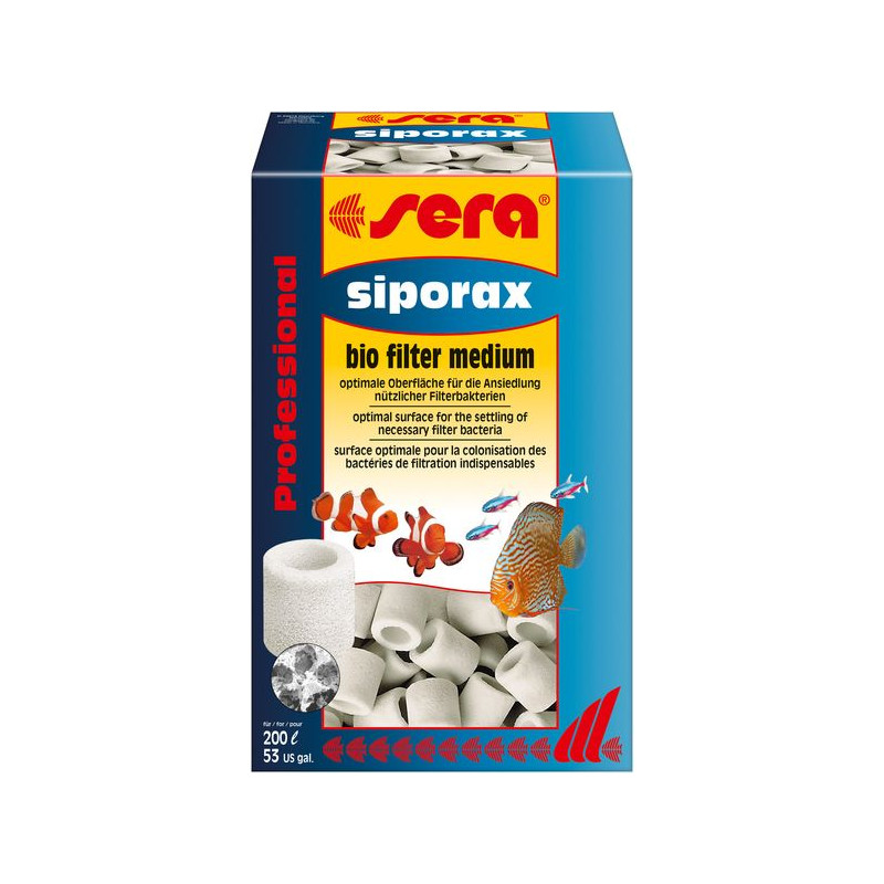 Sera siporax professional 1l (290 g) de Sera - alimentation et produit pour aquarium dans Produits de filtration d'aquarium