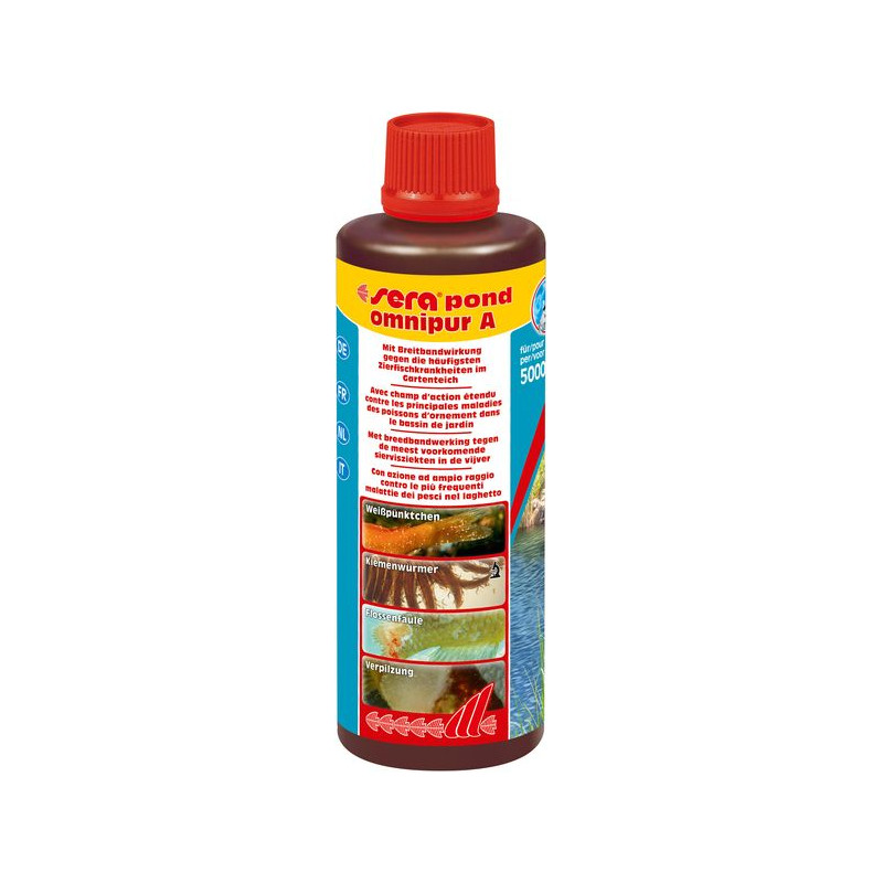 Sera pond omnipur a 250 ml de Sera - alimentation et produit pour aquarium dans Traitement bassin et etangs