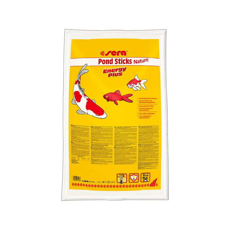 Sera pond sticks energy plus nature 5 kg de Sera - alimentation et produit pour aquarium dans Nourriture poisson de bassin