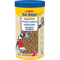Sera koi royal nature medium 1l (270 g) de Sera - alimentation et produit pour aquarium dans Nourriture poisson de bassin
