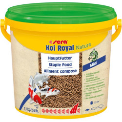 Sera koi royal nature mini 3.8l (1.1 kg) de Sera - alimentation et produit pour aquarium dans Nourriture poisson de bassin