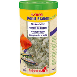 Sera pond flakes nature 1l (150 g) de Sera - alimentation et produit pour aquarium dans Nourriture poisson de bassin