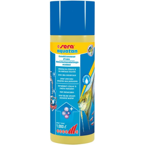 Sera aquatan 250 ml de Sera - alimentation et produit pour aquarium dans Equilibre de l'eau de l'aquarium