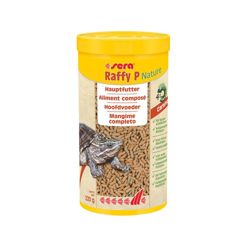 Sera raffy p nature 1l (220 g) de Sera - alimentation et produit pour aquarium dans Alimentation Seche et granules pour reptiles