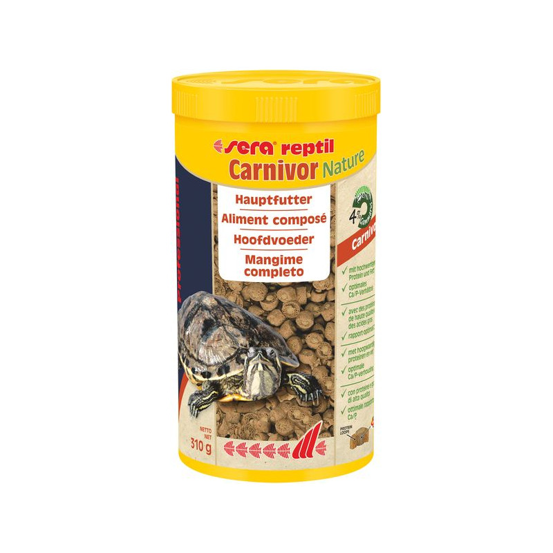 Sera reptil professional carnivor natu 310 g de Sera - alimentation et produit pour aquarium dans Alimentation Seche et granu...