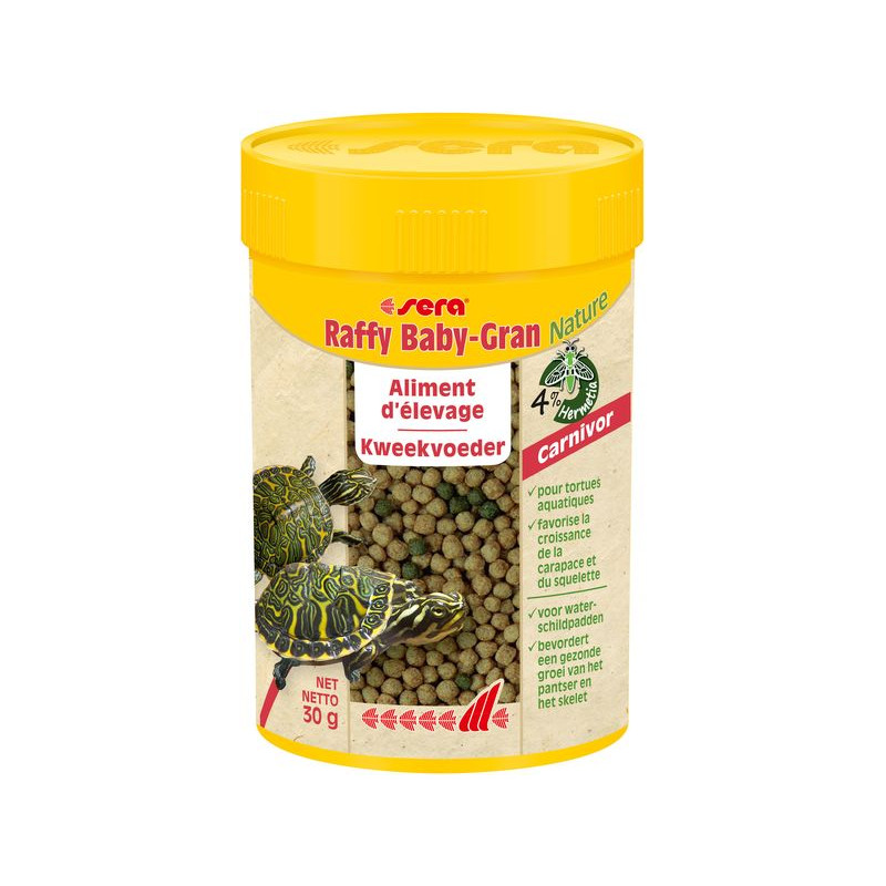 Sera raffy baby-gran nature 100 ml (30 g) de Sera - alimentation et produit pour aquarium dans Alimentation Seche et granules...