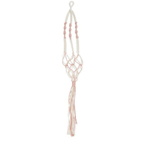 Support de pot a/suspendre rose de Edelman - deco maison et noël dans selette - porte-plantes - roule pot