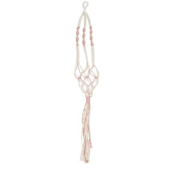 Support de pot a/suspendre rose de Edelman - deco maison et noël dans selette - porte-plantes - roule pot