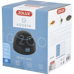 Igloo 200 noir aqya de Zolux - Produit pour animaux dans Accessoires d'entretien pour aquariums