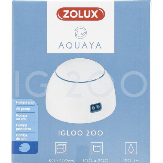 Igloo 200 blanc aqya de Zolux - Produit pour animaux dans Accessoires d'entretien pour aquariums