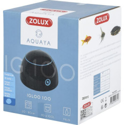 Igloo 100 noir aqya de Zolux - Produit pour animaux dans Accessoires d'entretien pour aquariums
