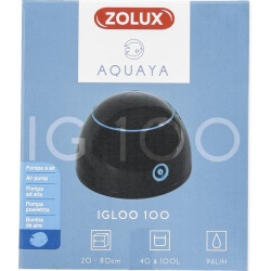Igloo 100 noir aqya de Zolux - Produit pour animaux dans Accessoires d'entretien pour aquariums