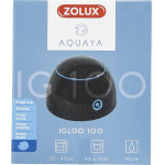 Igloo 100 noir aqya de Zolux - Produit pour animaux dans Accessoires d'entretien pour aquariums