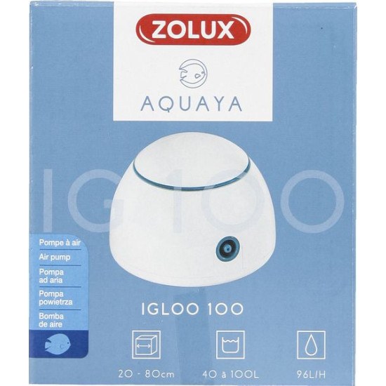 Igloo 100 blanc aqya de Zolux - Produit pour animaux dans Accessoires d'entretien pour aquariums
