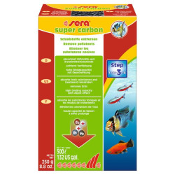 Sera super carbon 250 g de Sera - alimentation et produit pour aquarium dans Produits de filtration d'aquarium