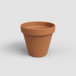 Pot amalia 52cm naturel - terre cuite de Artevasi - Vases et jardinières Déco dans Pots en terre cuite