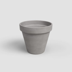 Pot amalia 31cm vulcain - terre cuite de Artevasi - Vases et jardinières Déco dans Pots en terre cuite