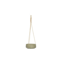 Suspension folium vert antique fibre 30.5 de Jardinerie Bordeaux Libourne Gironde dans Cache-pot et pot déco