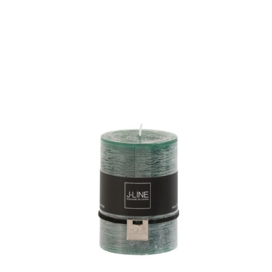 Bougie cyl vert.f m de J-Line by Jolipa - Déco intérieur dans 🕯️ Bougies et encens