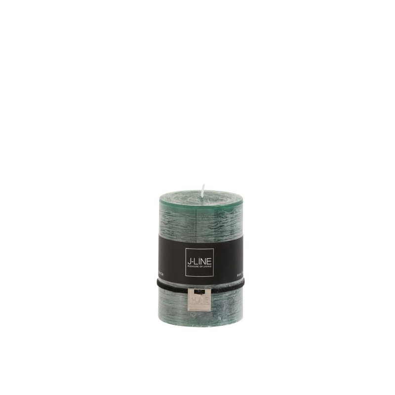 Bougie cyl vert.f m de J-Line by Jolipa - Déco intérieur dans 🕯️ Bougies et encens