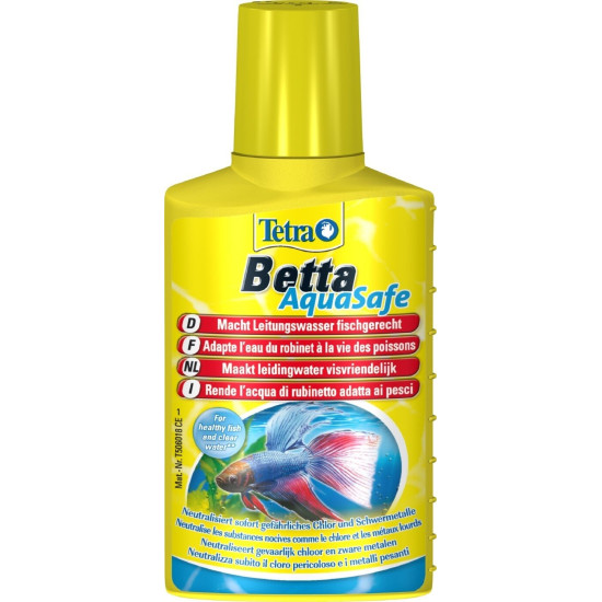 TETRA BETTA AQUASAFE 100ML de Tetra - Tetra pond - Nourriture pour poissons dans Equilibre de l'eau de l'aquarium