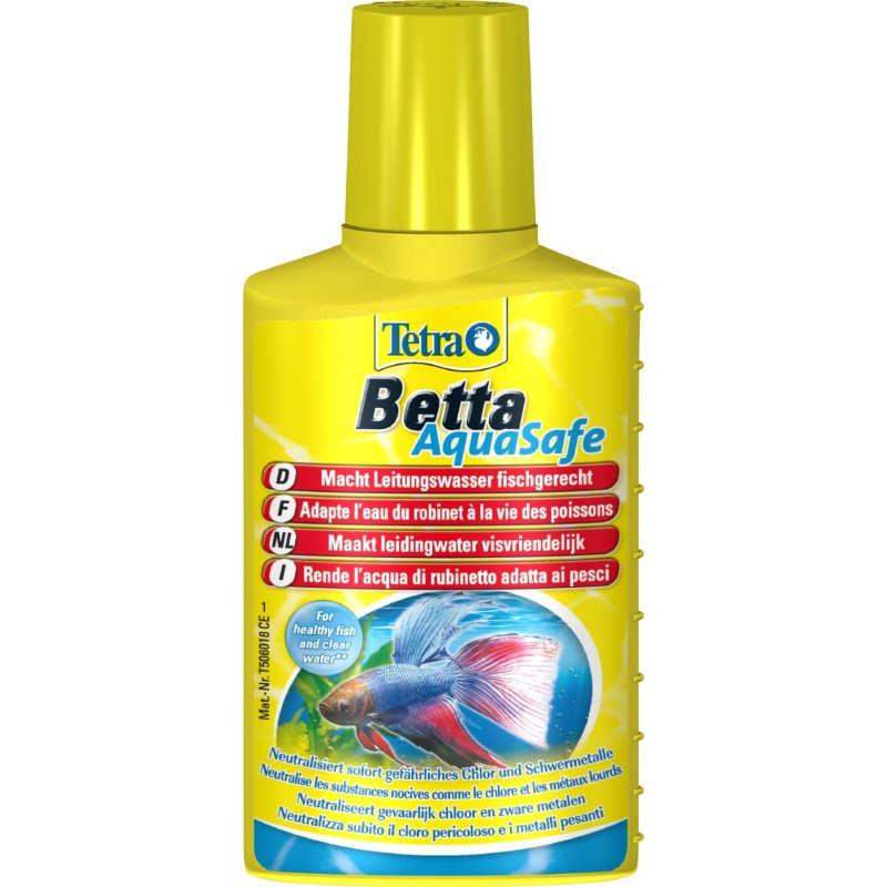 TETRA BETTA AQUASAFE 100ML de Tetra - Tetra pond - Nourriture pour poissons dans Equilibre de l'eau de l'aquarium