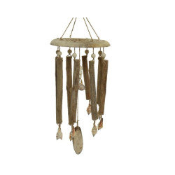 Carillon bois d22 h45 naturel de Kaemingk - deco de la maison dans Carillon