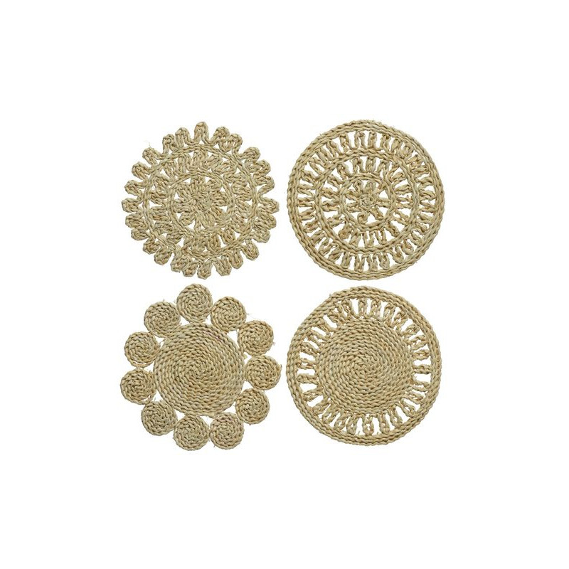 Set de table feuille de mais naturel d38 de Kaemingk - deco de la maison dans 🍽️Décoration de table de Noël